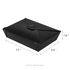 [200 ct] Paper Fold To-Go Containers | 54 fl oz | Black