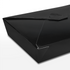 [200 ct] Paper Fold To-Go Containers | 76 fl oz | Black