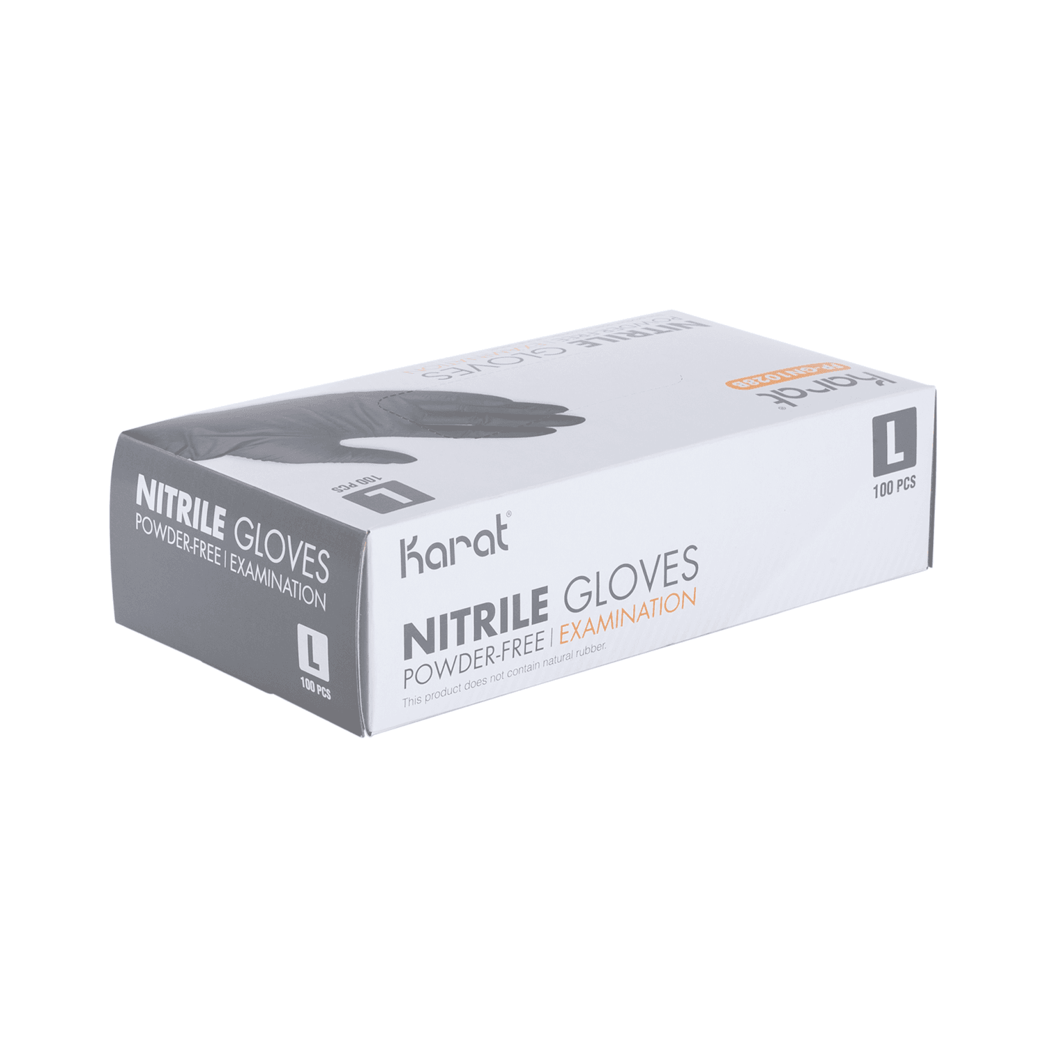 [1,000 ct] Nitrile Gloves | Latex-Free | Powder-Free | Black | Large