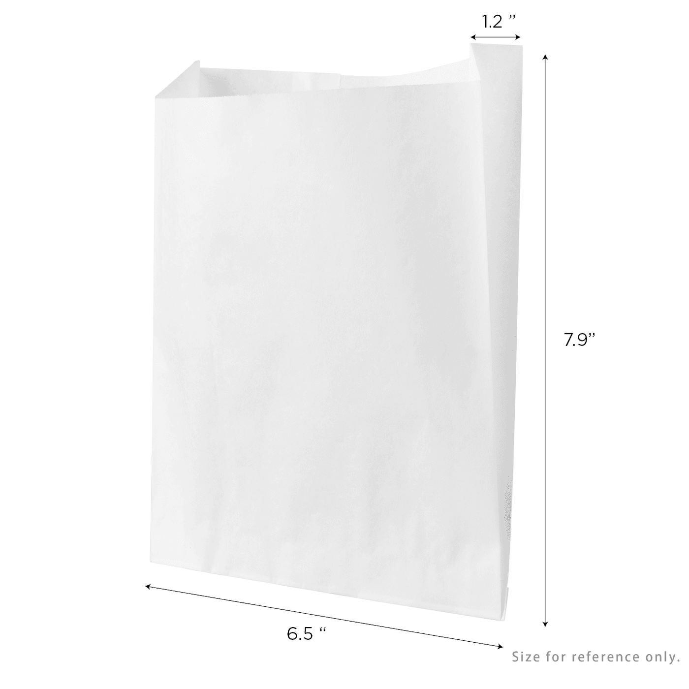 Karat GreaseResistant Sandwich Bag, White 2,000 pcs LollicupStore