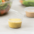 [1,000 ct] 2 oz PP Hinged Portion Cup, Clear