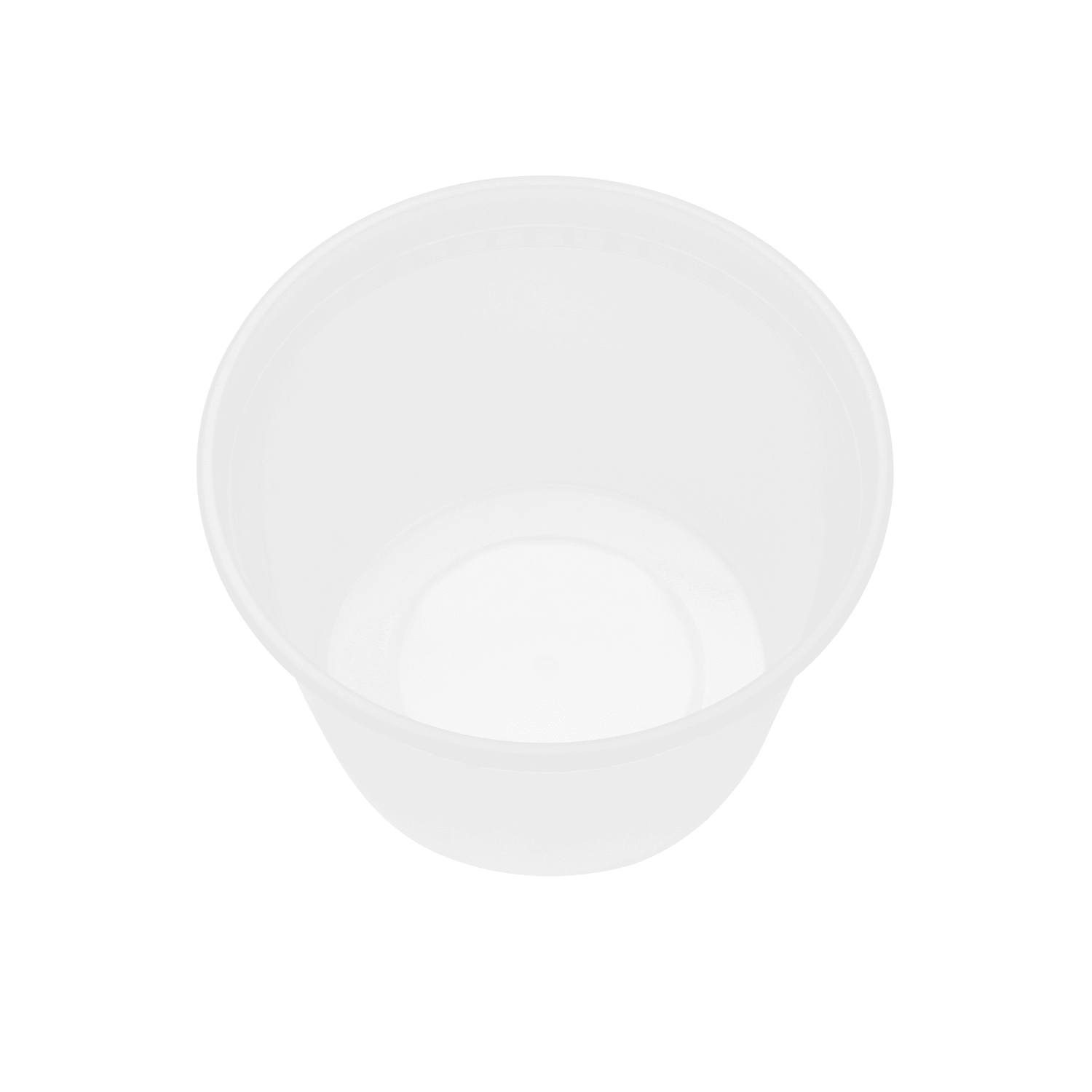 [240 sets] 16 oz Deli Containers with Lids | Injection Molded PP | Clear