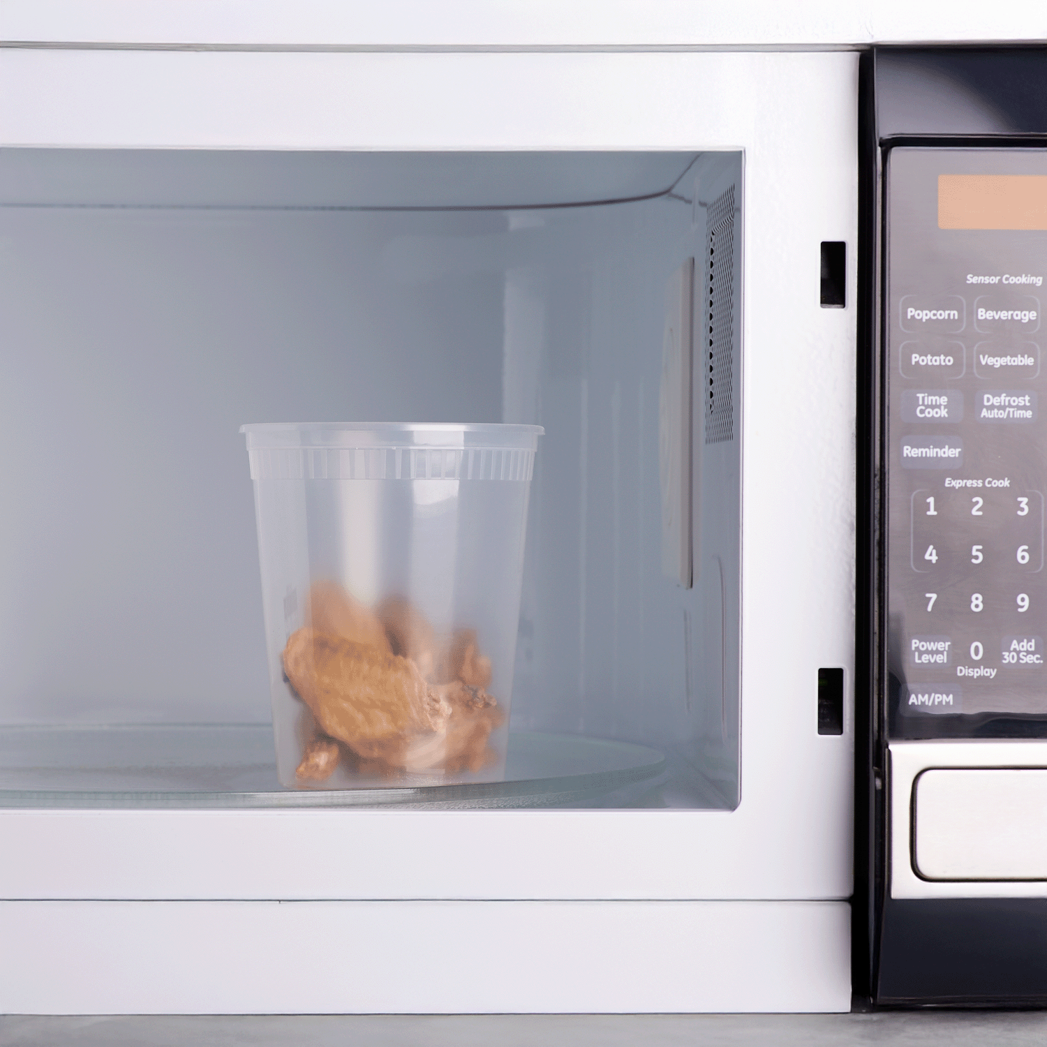 [240 sets] 24 oz Deli Containers with Lids | Injection Molded PP | Clear