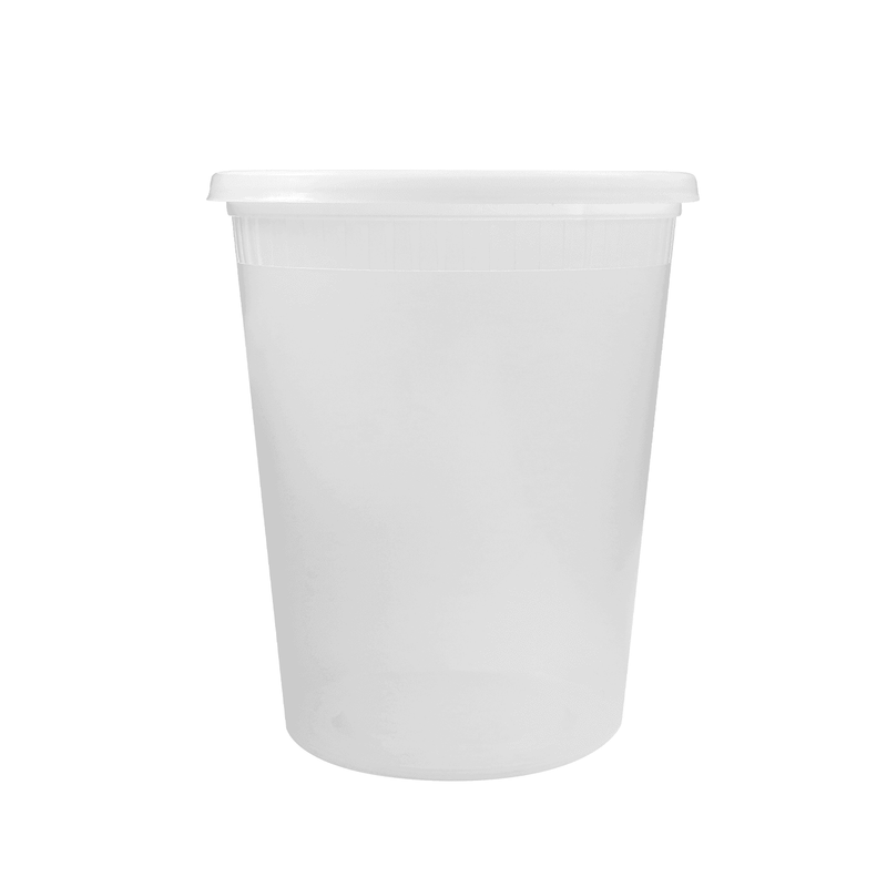 Deli Container, 8 oz, Clear, Plastic, W / Lid, (240/Case), Karat FP-  IMDC8-PP