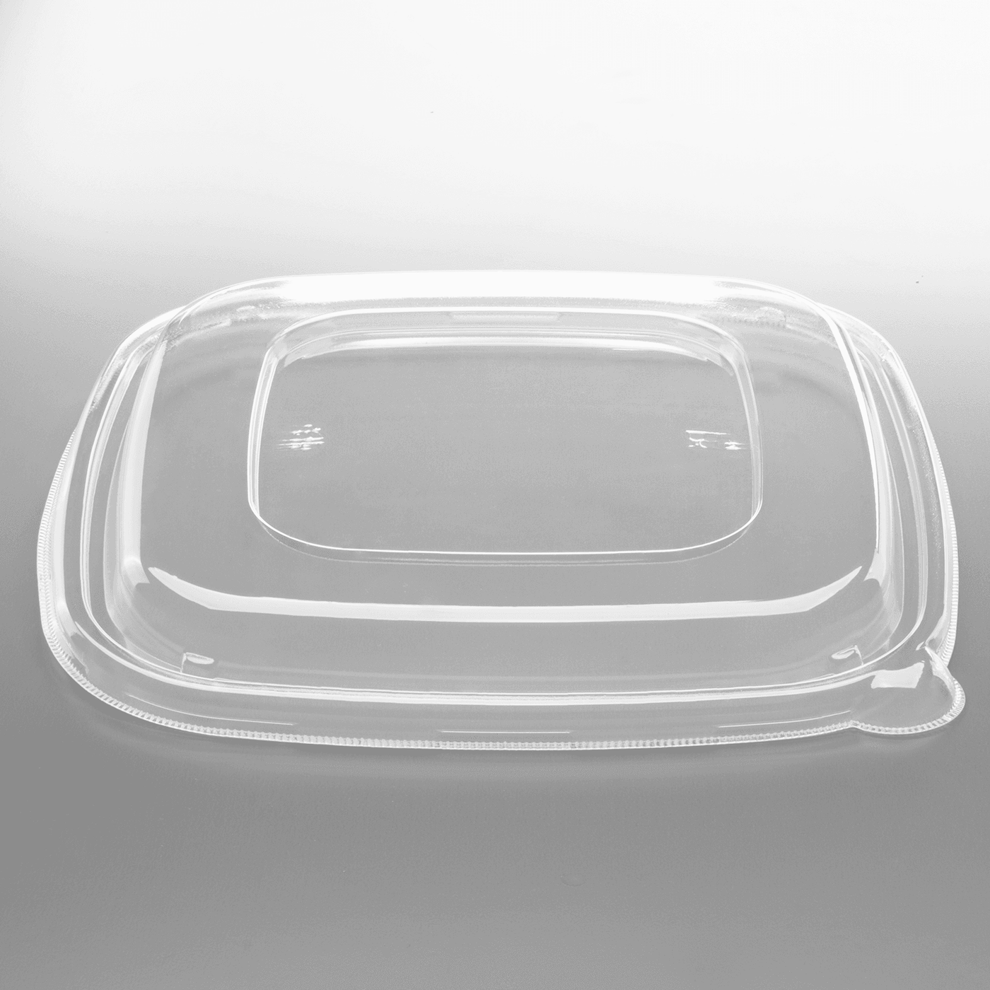 [300 ct] 24-48 oz Square Disposable Bowl Lids | PET Container Lids | C ...