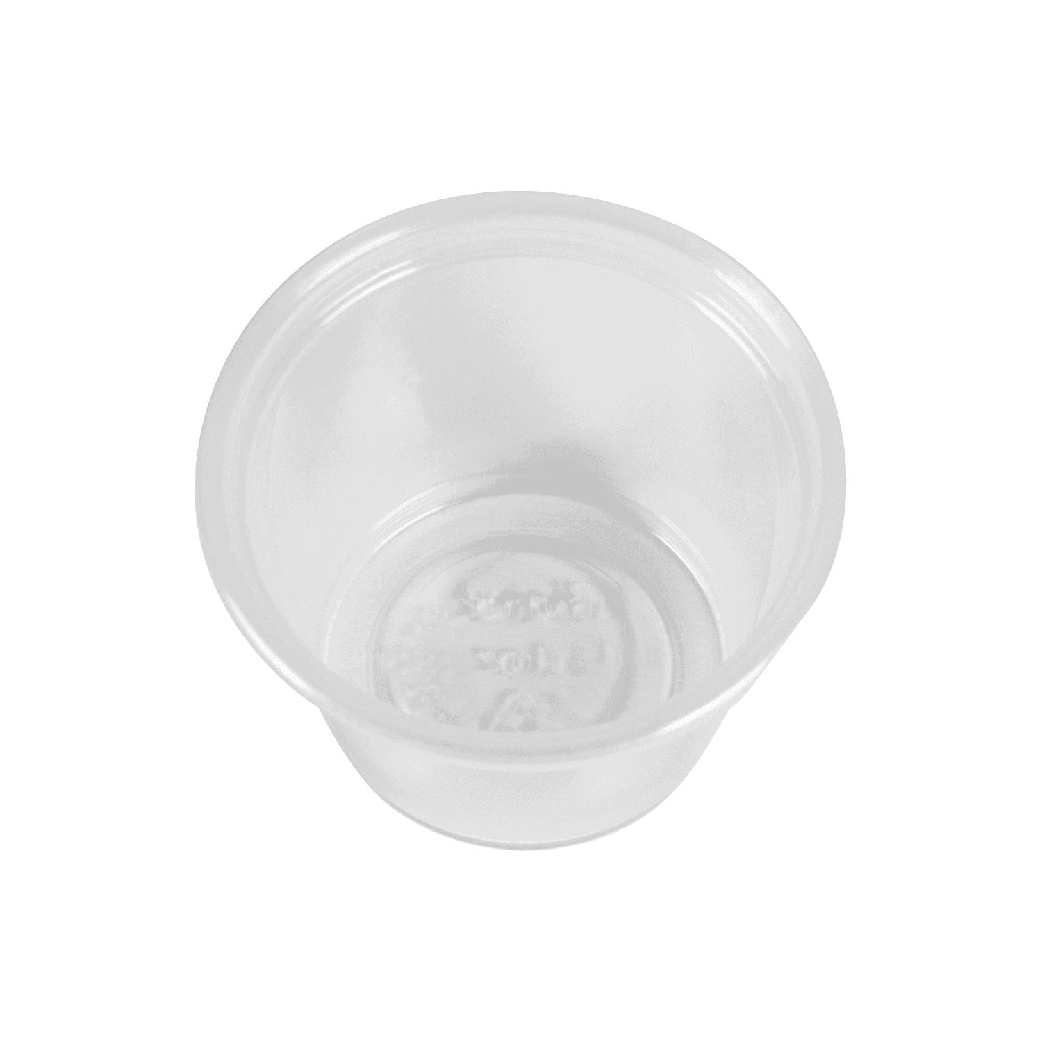 Karat 1 oz Tall PP Plastic Portion Cups (44mm), Clear - 2,500 pcs