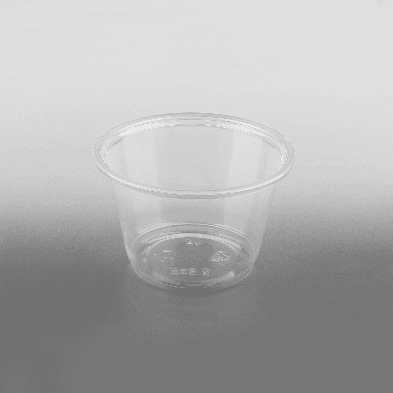 [2,500 ct] 2.5 oz PP Plastic Portion Cups, Clear