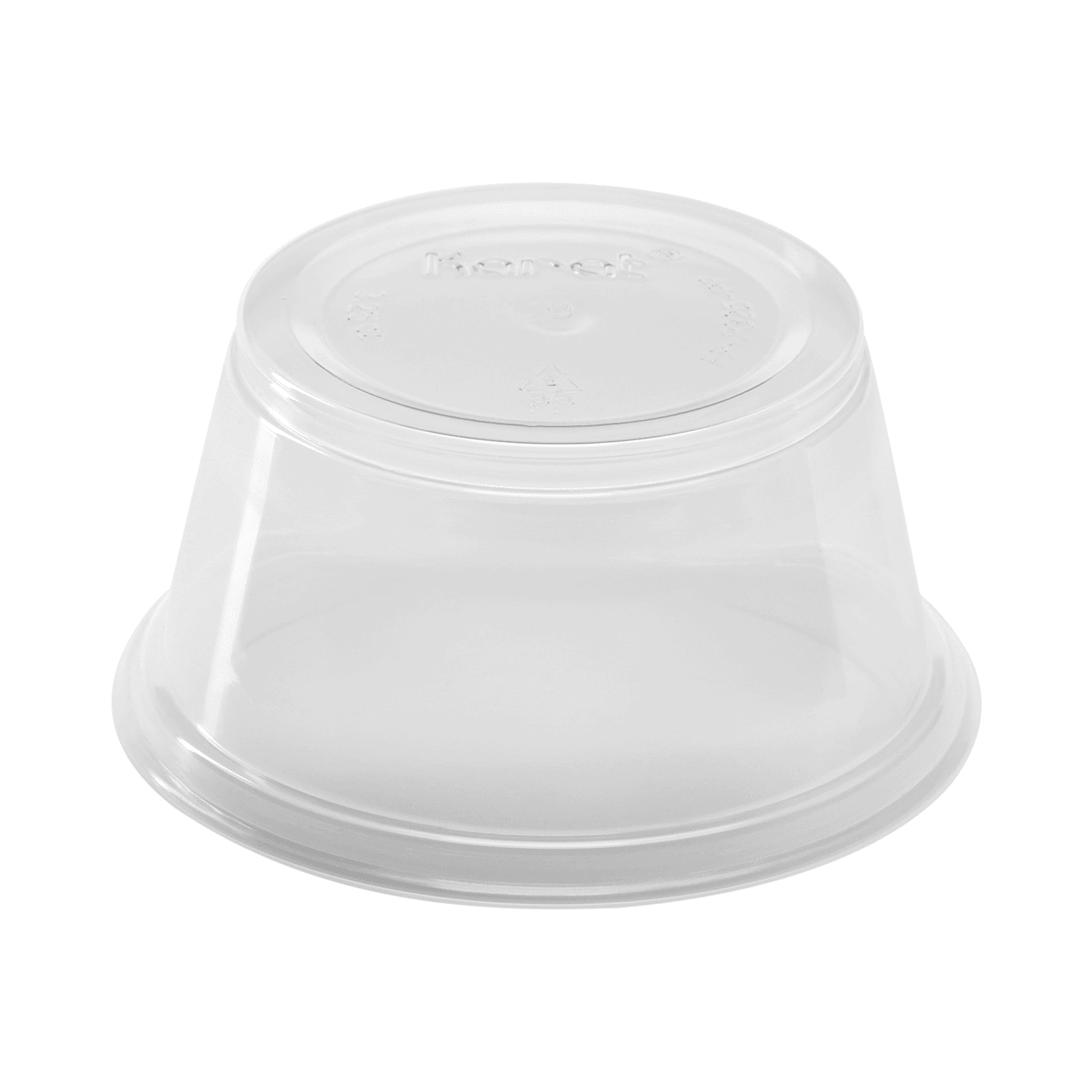 Karat 3.25 oz PP Plastic Portion Cups, Clear - 2,500 pcs