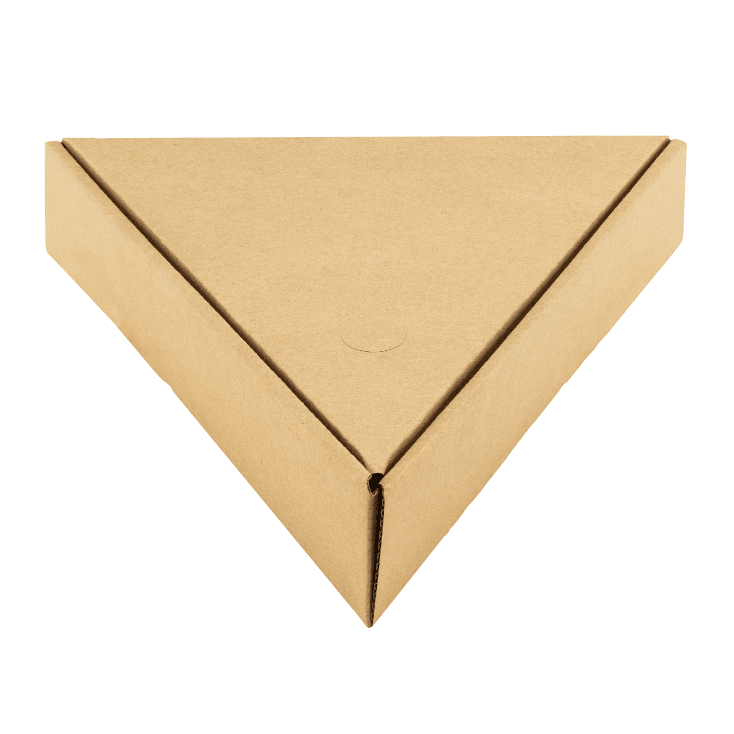 [100 ct] Corrugated Pizza Slice Box, Kraft