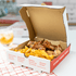 Karat Corrugated Pizza Box, 8''x8''x2'', Generic Print - 50 pcs