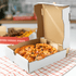 Karat Corrugated Pizza Box, 8''x8''x2'', White - 50 pcs