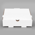 Karat Corrugated Pizza Box, 8''x8''x2'', White - 50 pcs