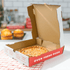 Corrugated Pizza Box, 10''x10''x2'', Generic Print - 50 pcs