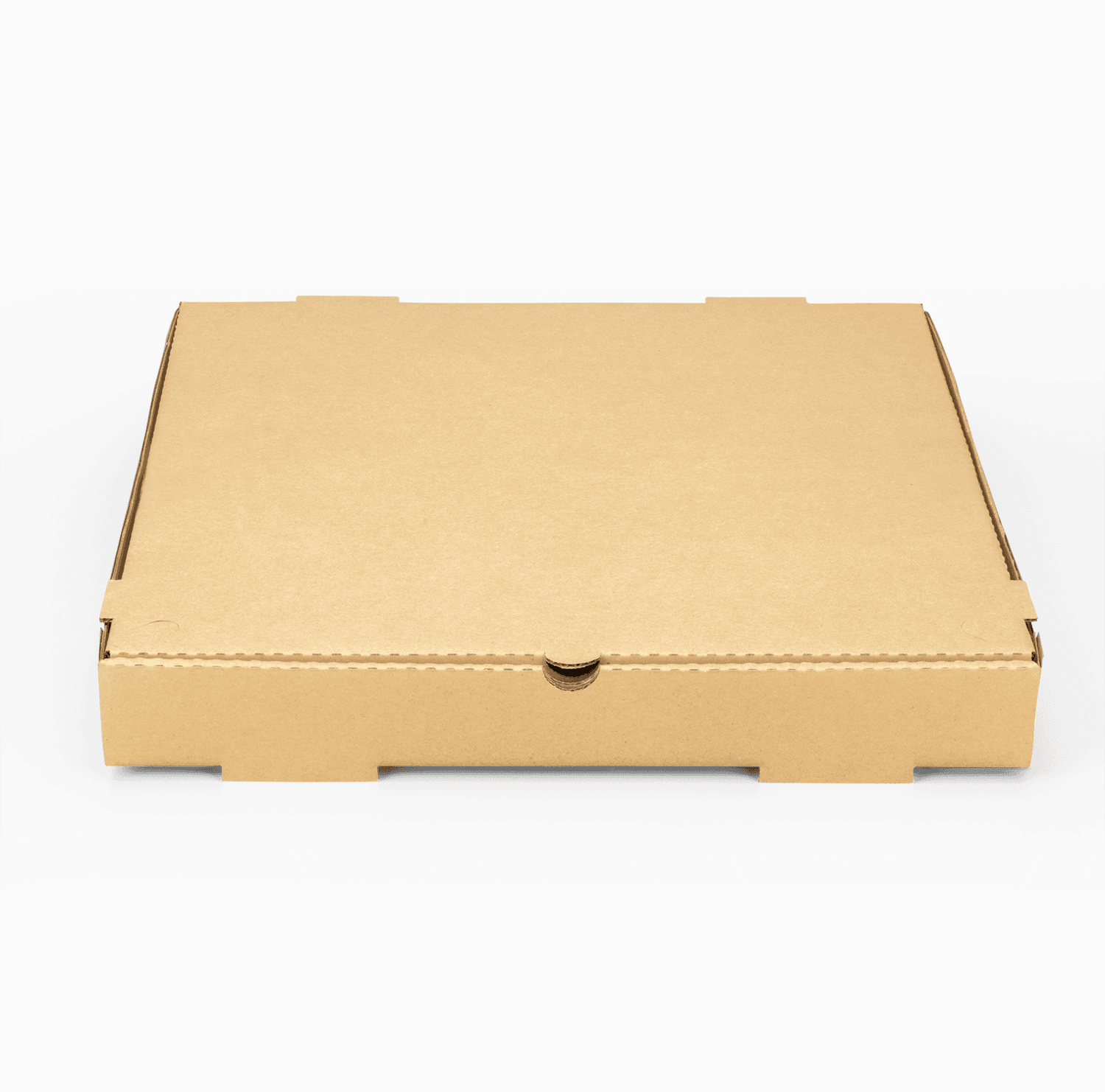 Karat Corrugated Pizza Box, 16''x16''x2'', Kraft - 50 pcs