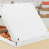 Corrugated Pizza Box, 16''x16''x2'', White - 50 pcs