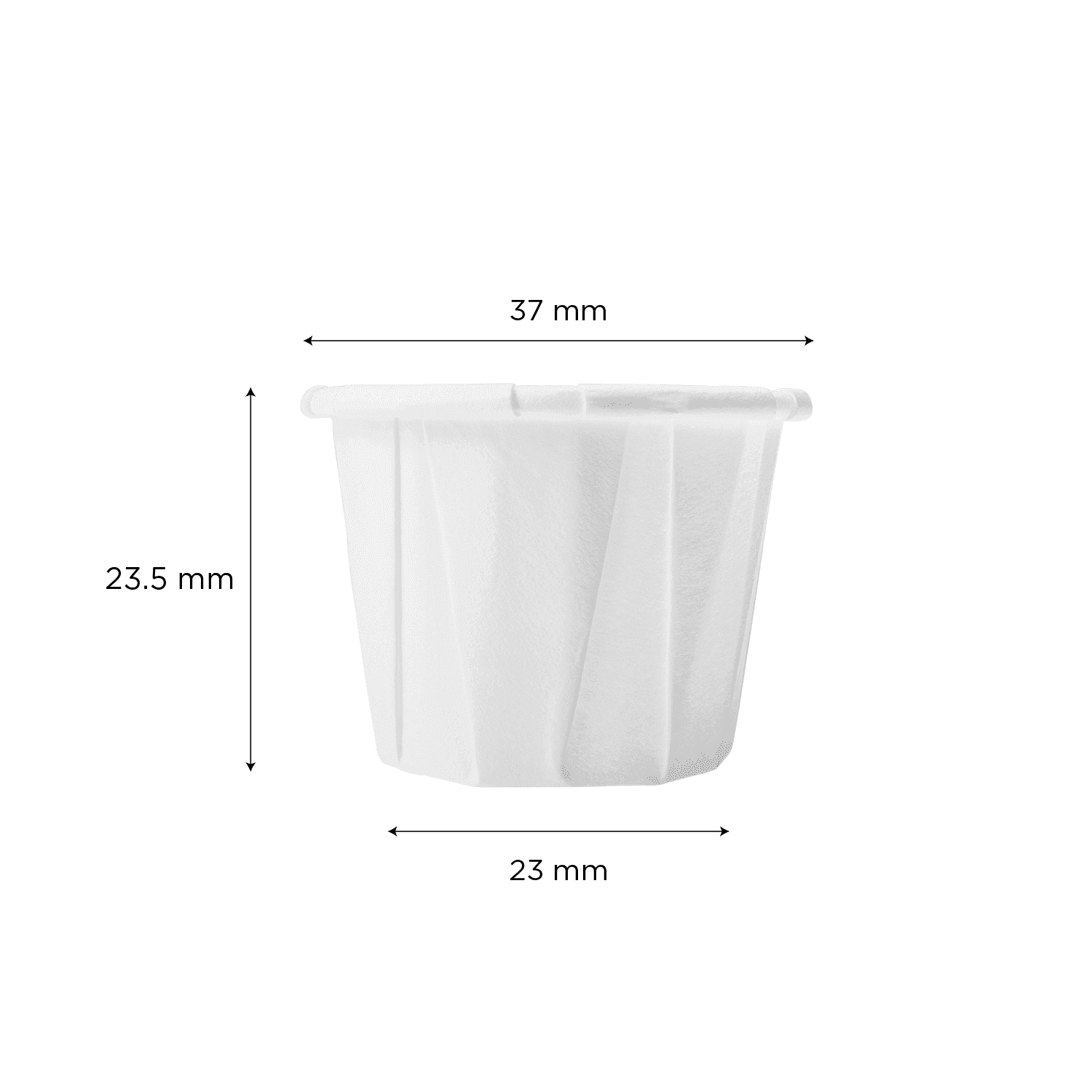 Karat 0.75 oz Paper Portion Cups - 5,000 pcs