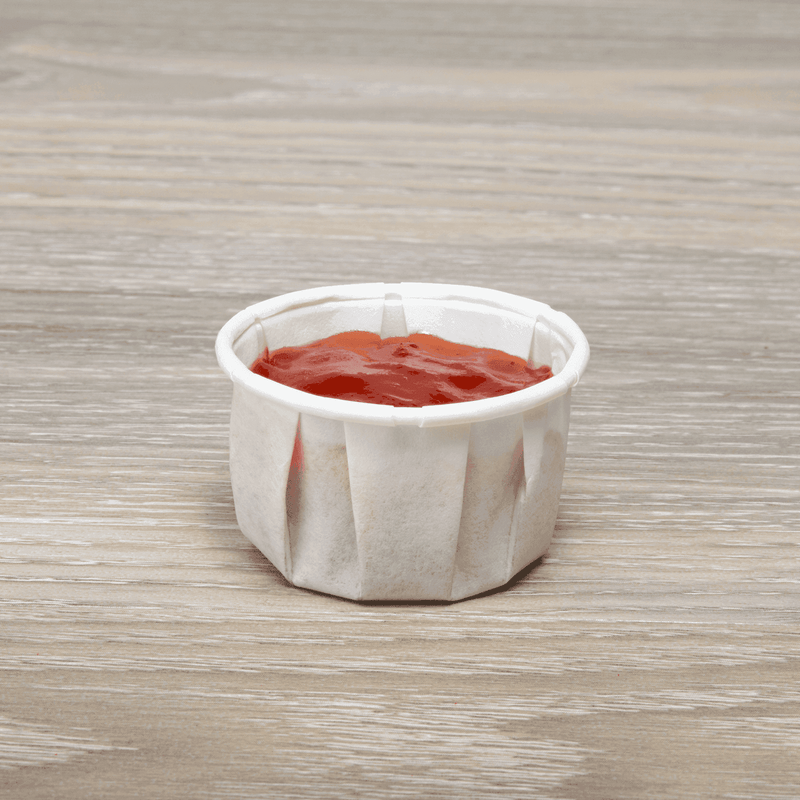 Condiment Portion Paper Cups - 1.25 oz - Case of 5000