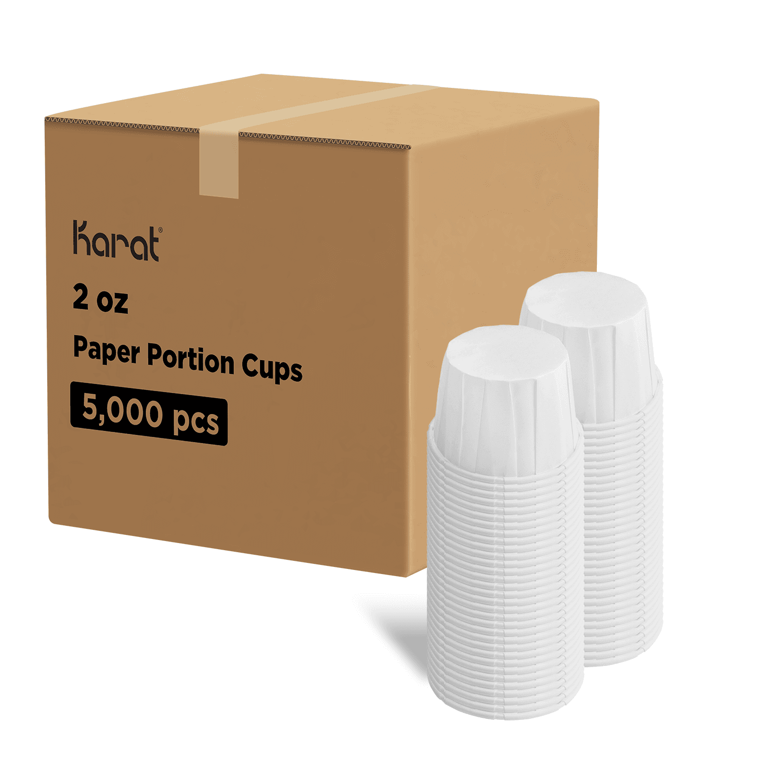 Karat 2 oz Paper Portion Cups - 5,000 pcs