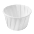 Karat 3.25 oz Paper Portion Cups, White - 5,000 pcs