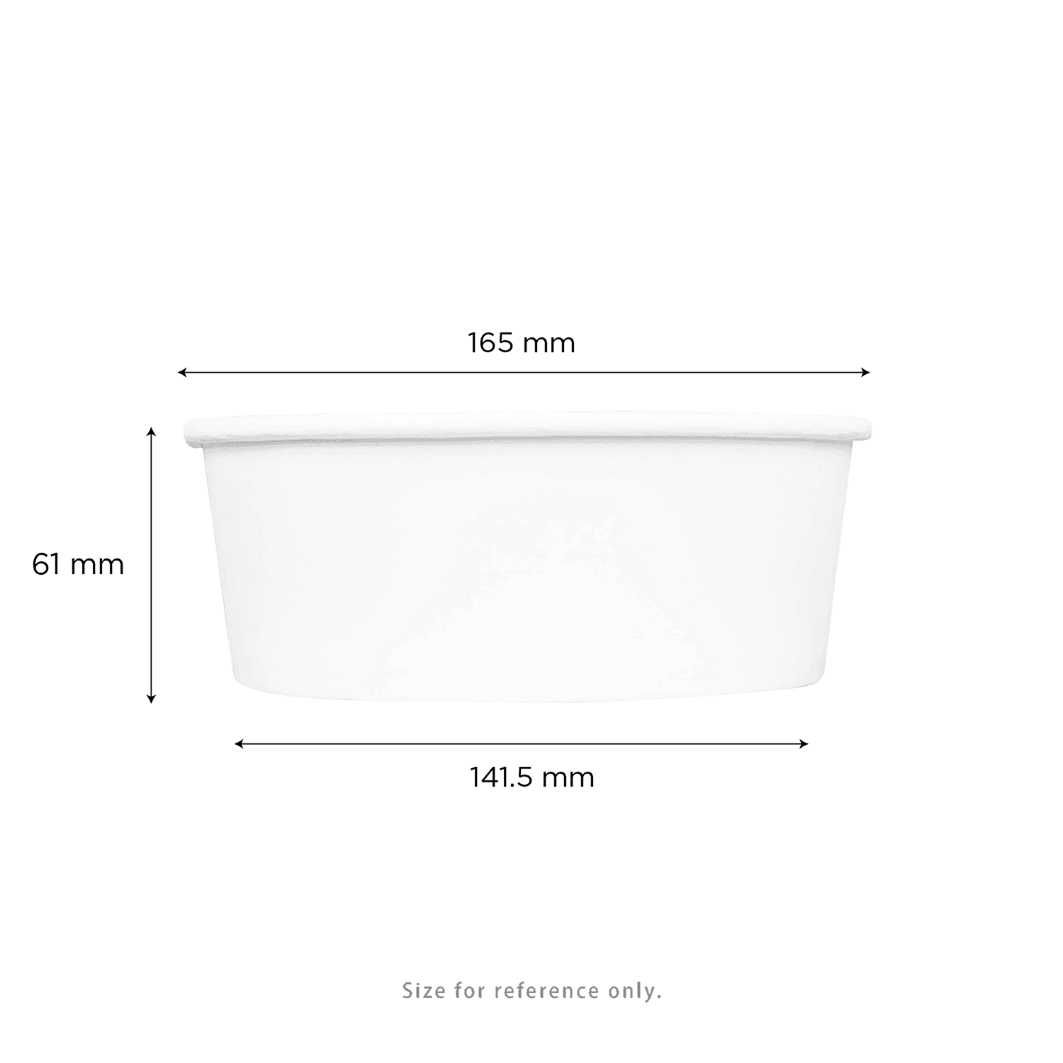 [360 ct] 32 oz Paper Short Buckets