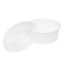 White Karat 32oz Paper Short Buckets with matching lid