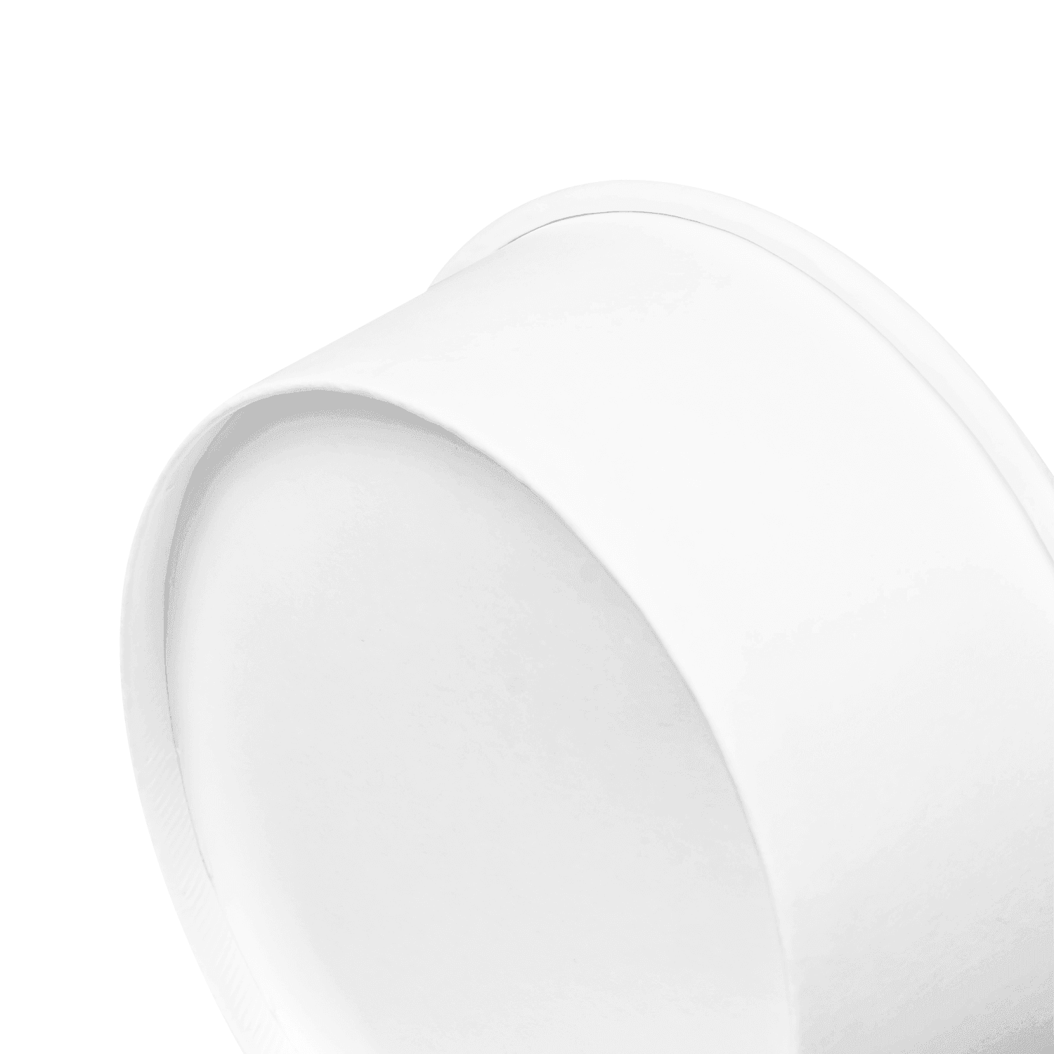 White Karat 32oz Paper Short Buckets bottom edge