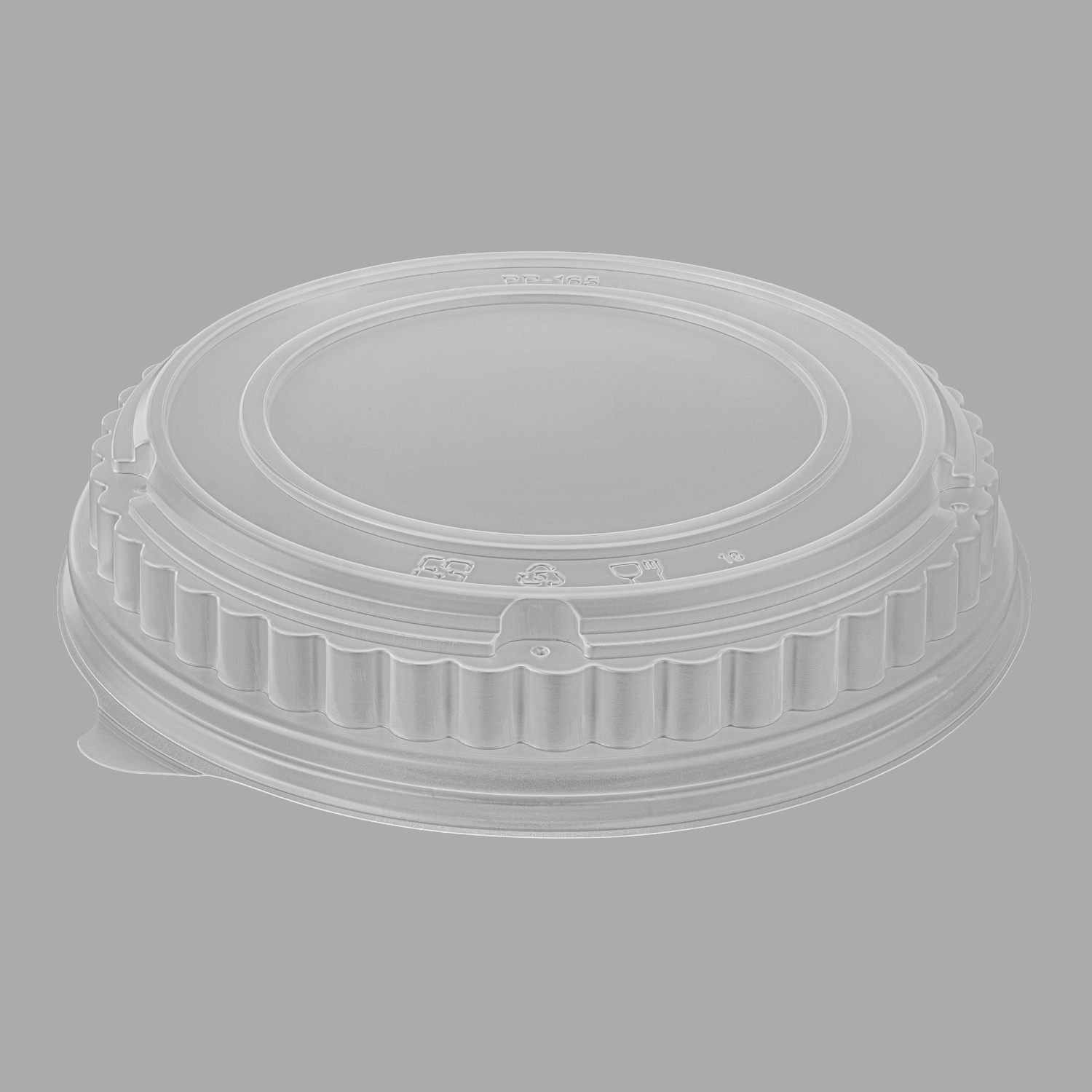 [360 ct] Dome Lid for 32 oz Paper Short Bucket | PP