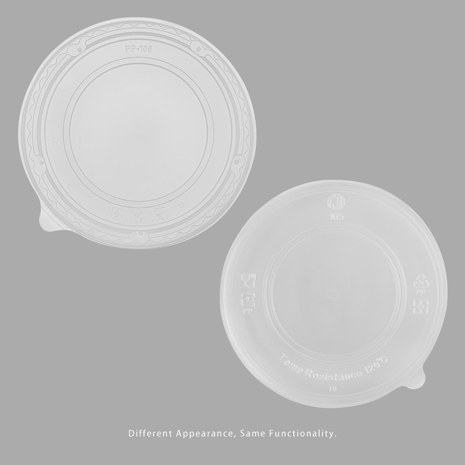 [360 ct] Dome Lid for 32 oz Paper Short Bucket | PP