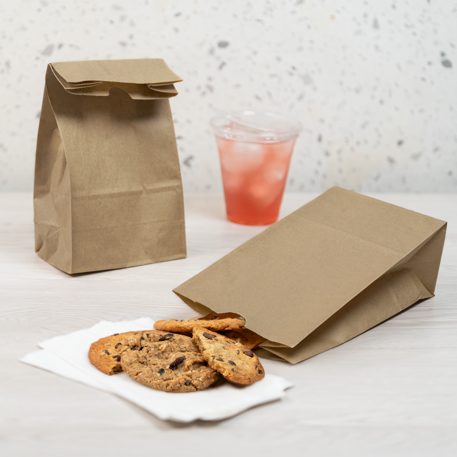 [2,000 ct] 4 lb Paper Bag, Kraft