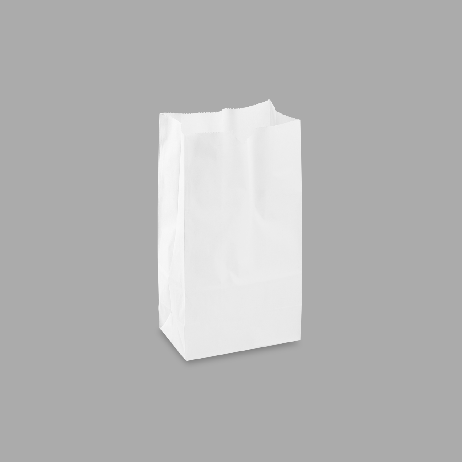 [2,000 ct] 4 lb Paper Bag, White