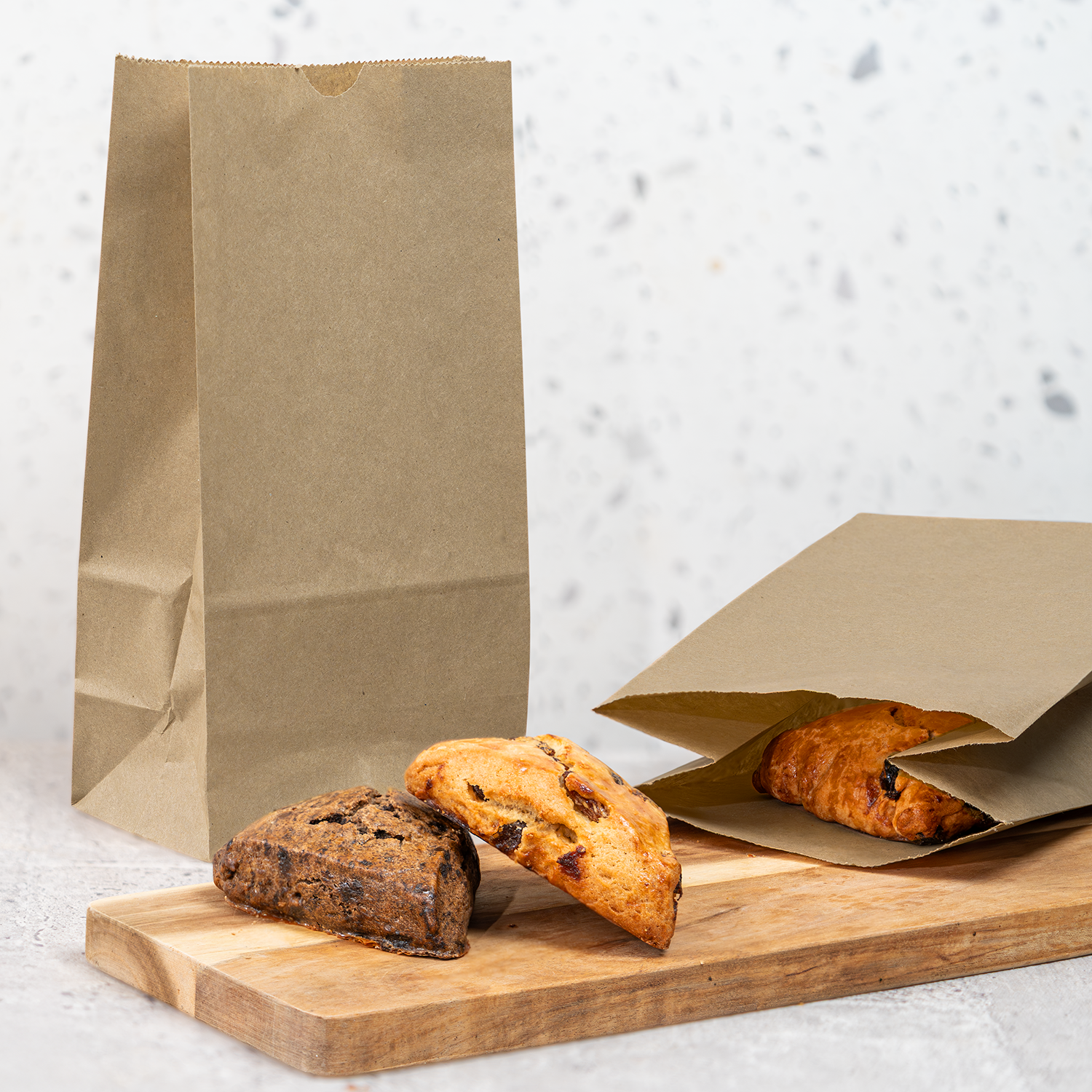 [2,000 ct] 6 lb Paper Bag, Kraft