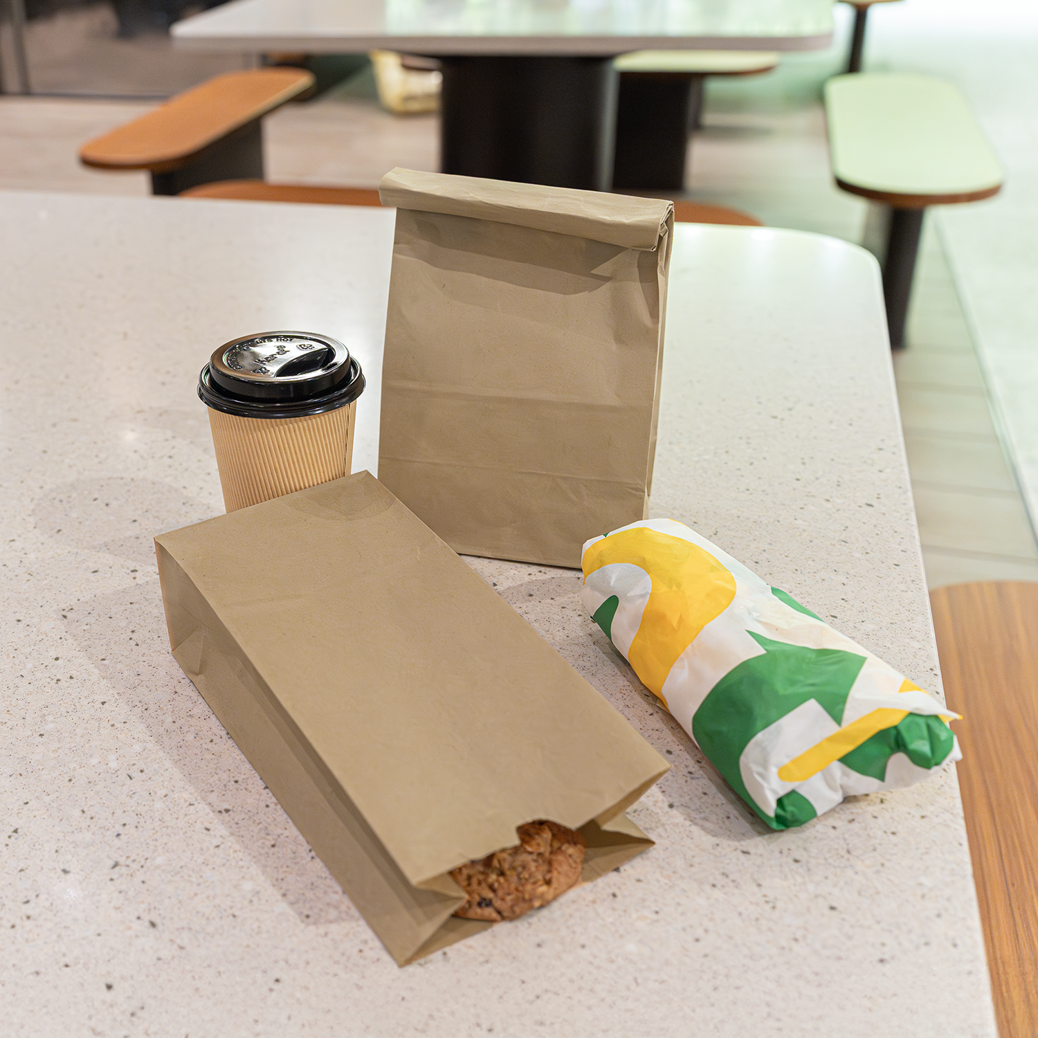 [2,000 ct] 6 lb Paper Bag, Kraft