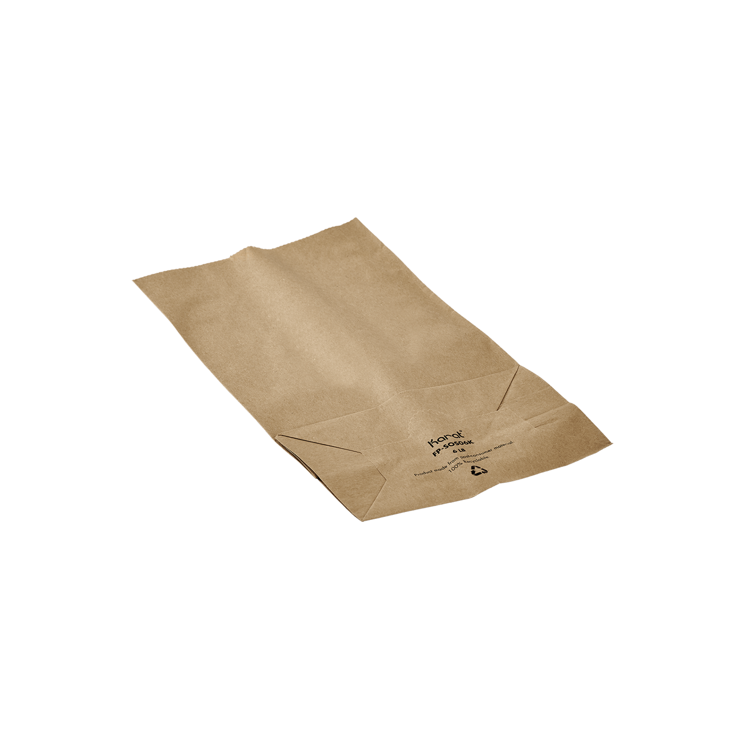 [2,000 ct] 6 lb Paper Bag, Kraft