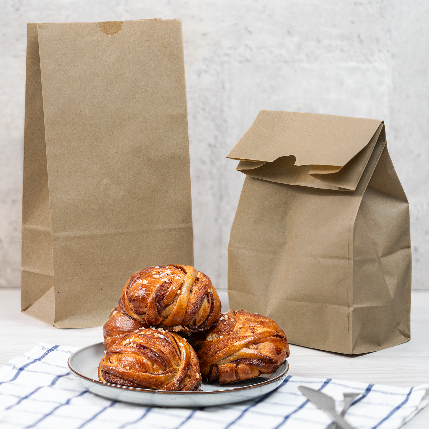 [1,000 ct] 8 lb Paper Bag, Kraft