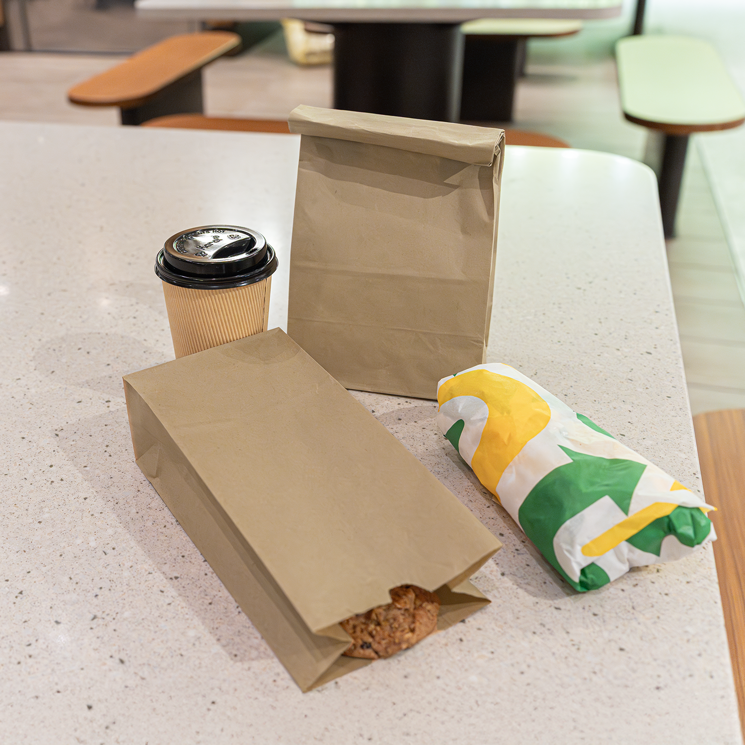 [1,000 ct] 8 lb Paper Bag, Kraft