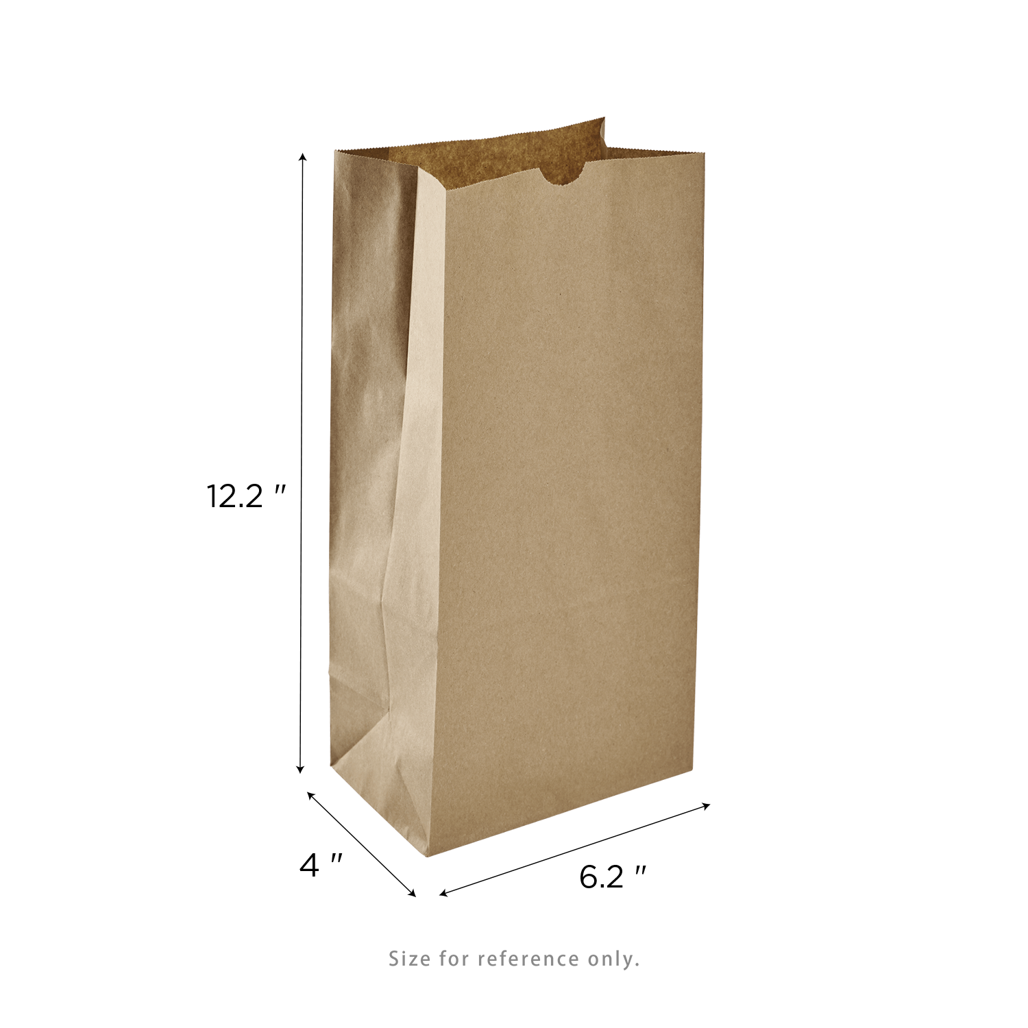 [1,000 ct] 8 lb Paper Bag, Kraft