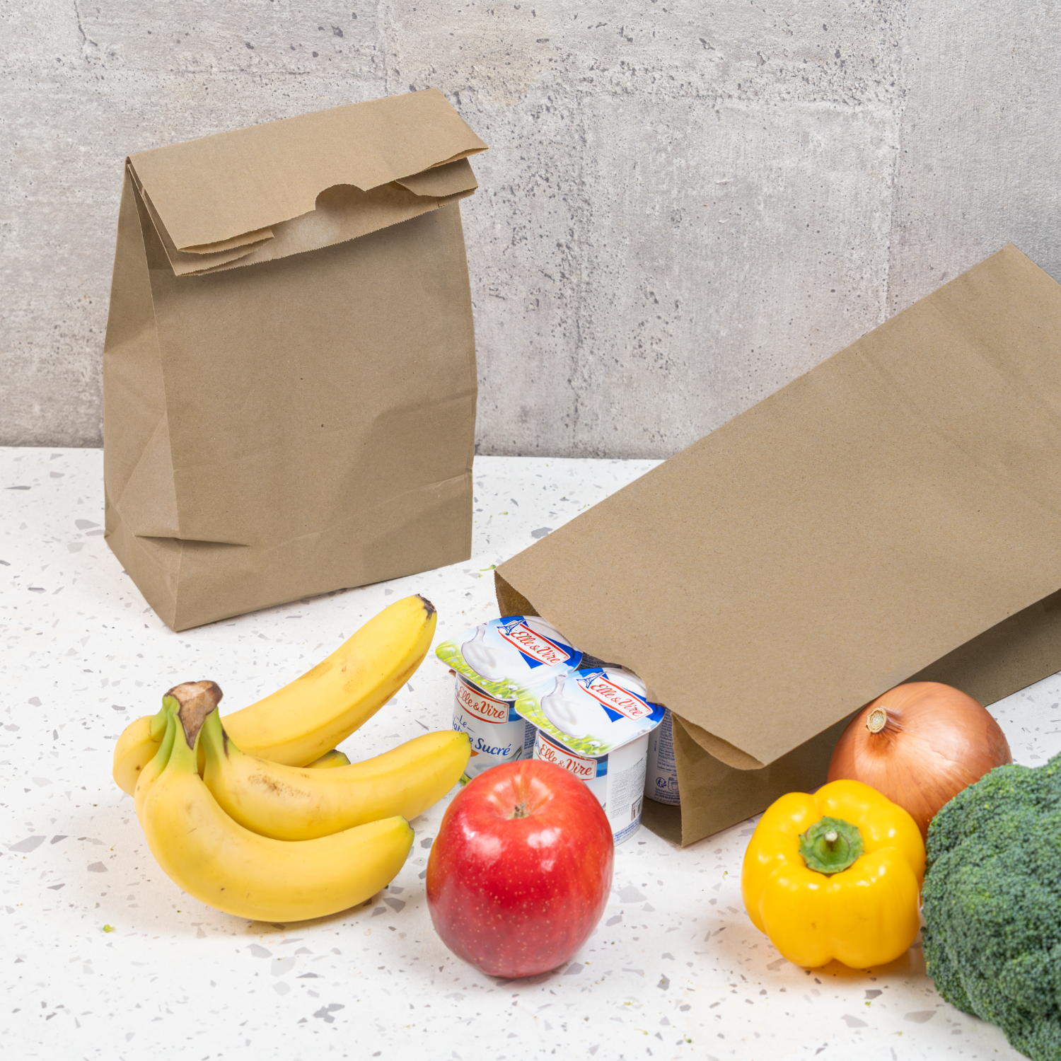 [1,000 ct] 12 lb Paper Bag, Kraft