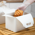 [100 ct] Take-Out Meal Barn Box, White
