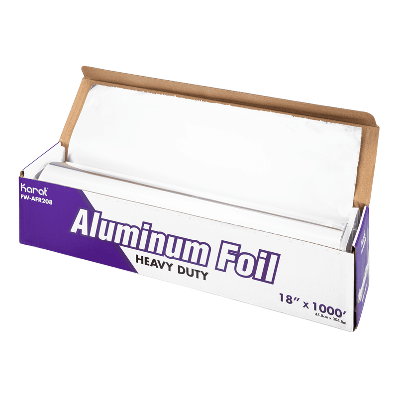 Karat 18x 500' Heavy Duty Aluminum Foil Roll, FW-AFR206