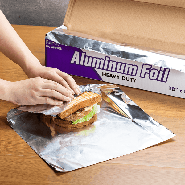 9 X 10.75 Pop-Up Aluminum Foil Wrap Sheets