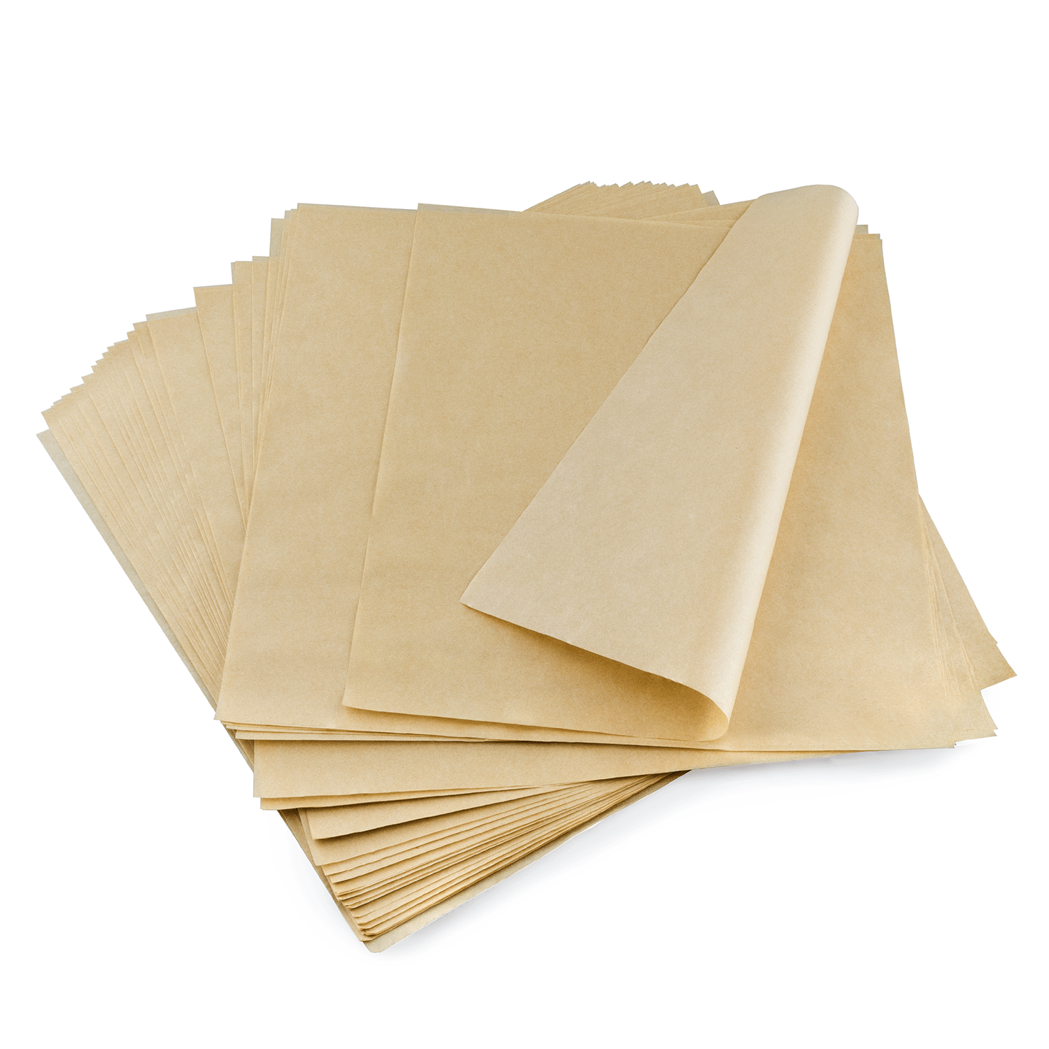 18" x 18" Grease Resistant Deli Wrap / Paper Liner Sheets, Kraft - 3,000 sheets