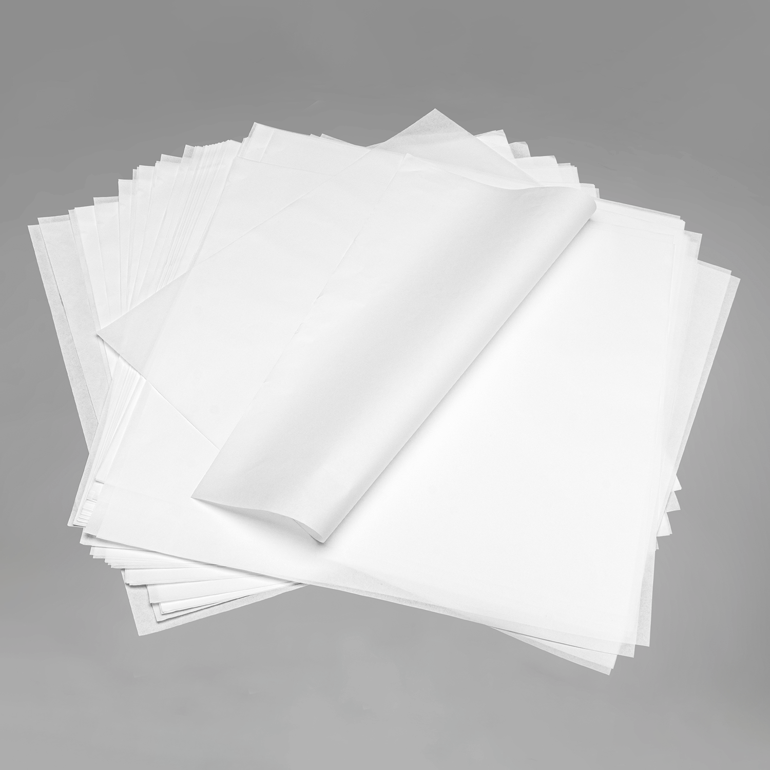 18" x 18" Grease Resistant Deli Wrap / Paper Liner Sheets, White - 3,000 sheets