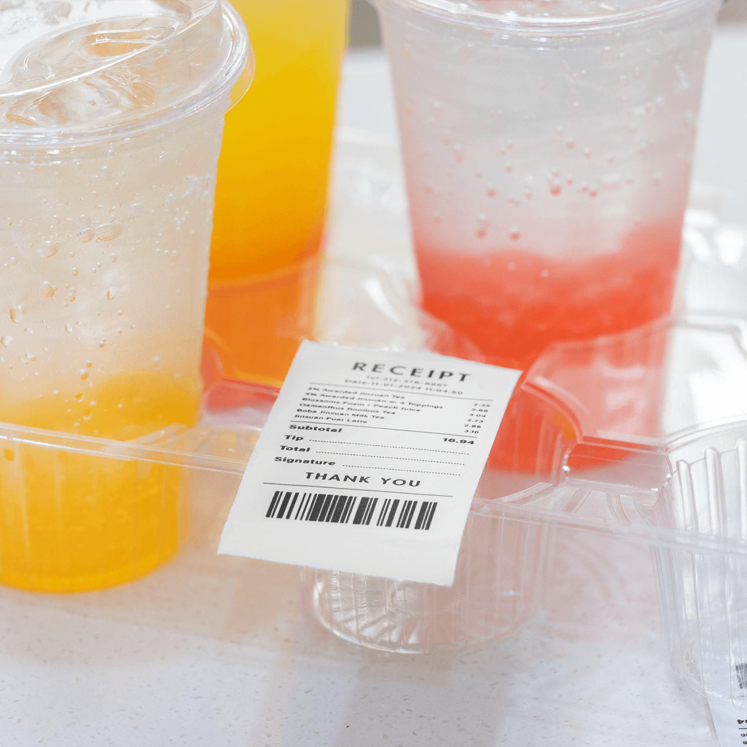 [50 ct] 2 1/4" x 200' Thermal Paper Rolls, White