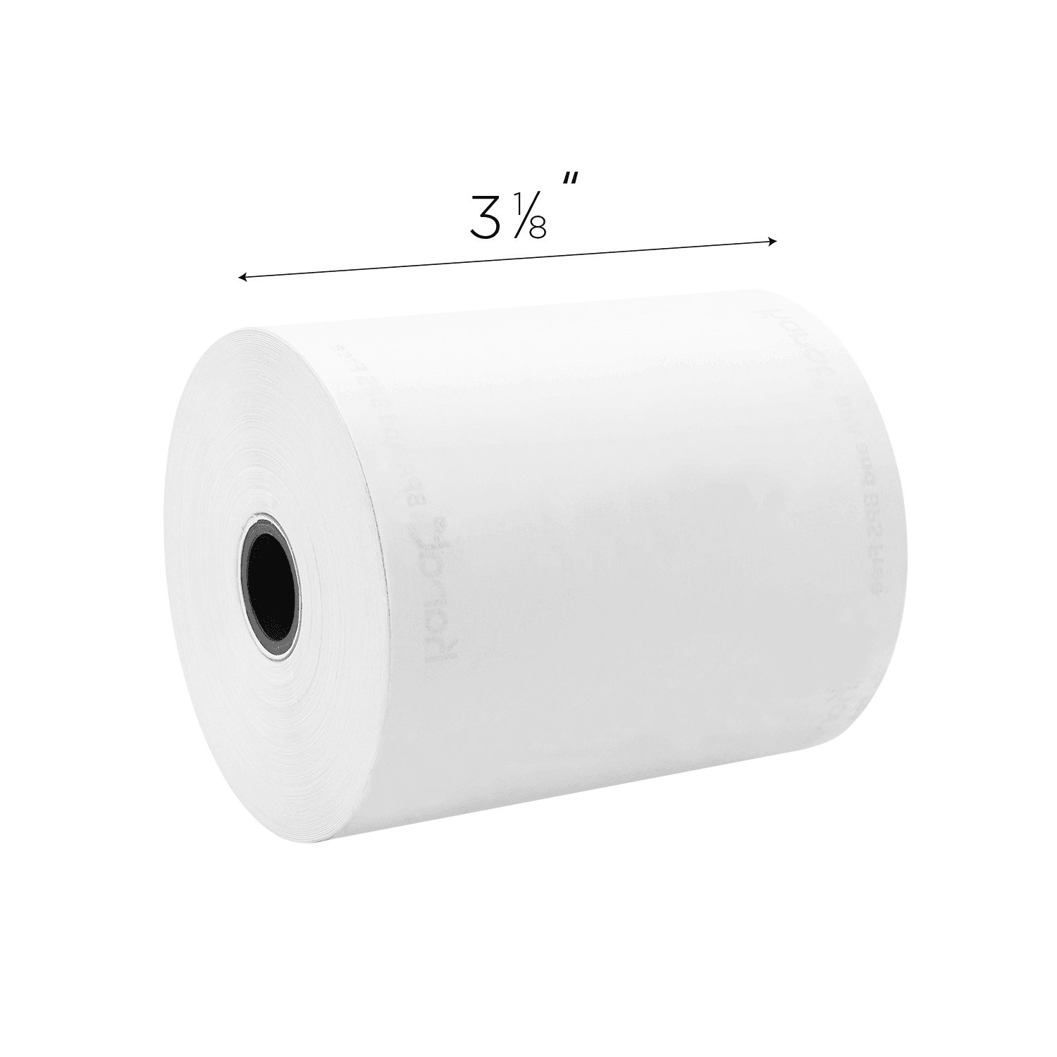 [50 Rolls] 3 1/8" x 220' BPA & BPS Free Thermal Paper Rolls, White