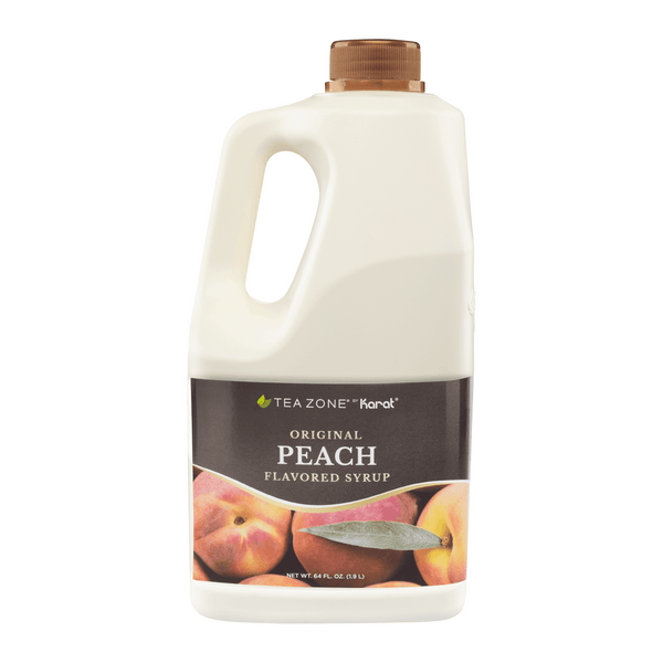 Peach Syrup - Bottle (64oz) – LollicupStore Peach Syrup - Bottle (64oz) – LollicupStore