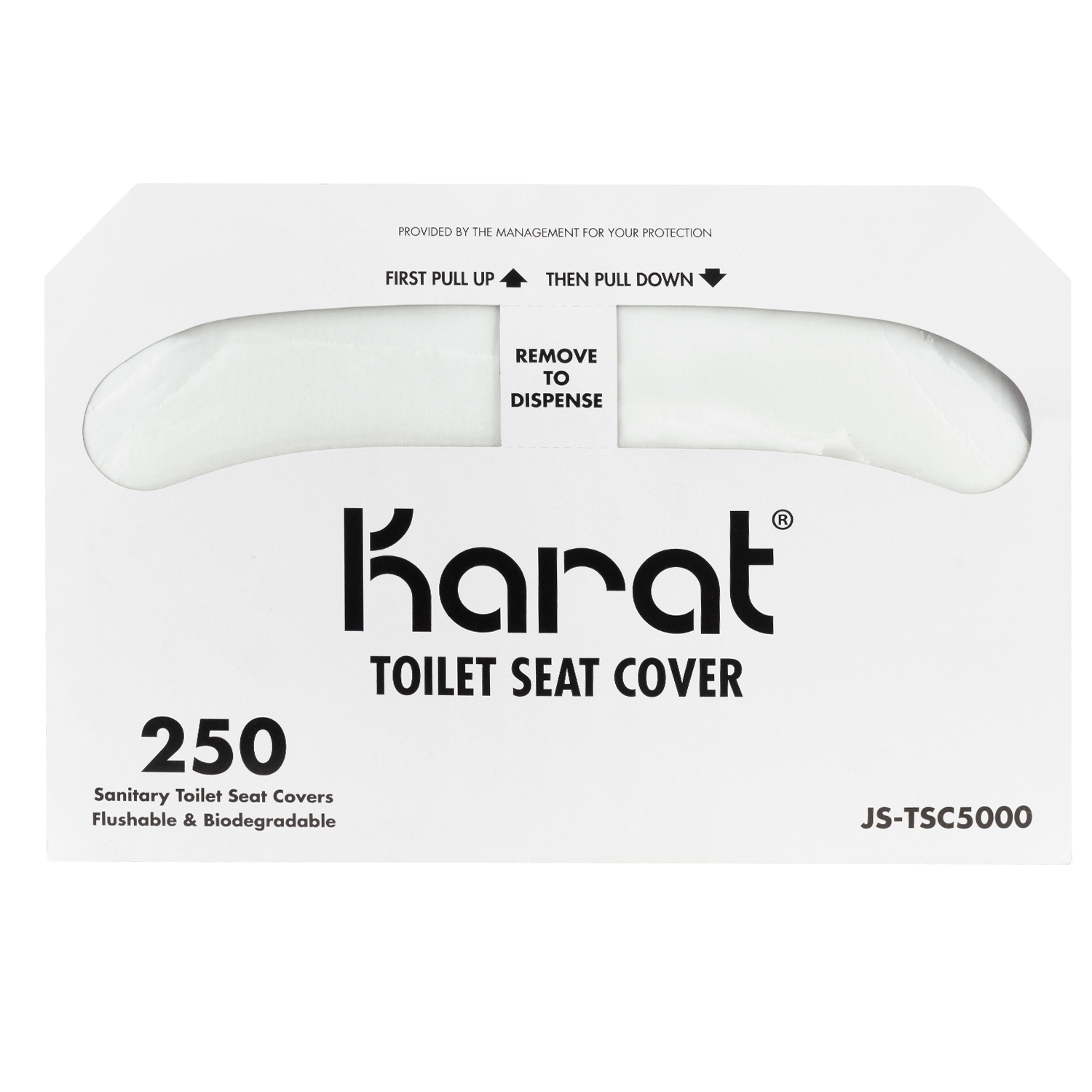 [5,000 Covers] Toilet Seat Covers