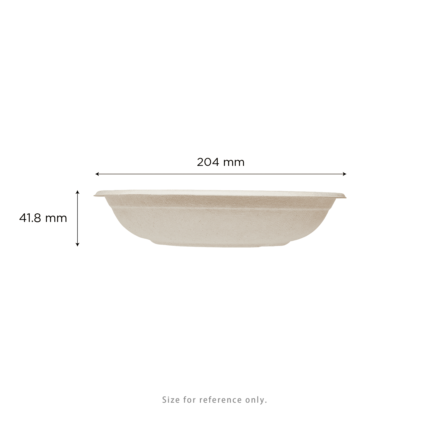 Karat Earth 24oz Molded Fiber Round Bowl, PFAS Free, Natural - 500 pcs