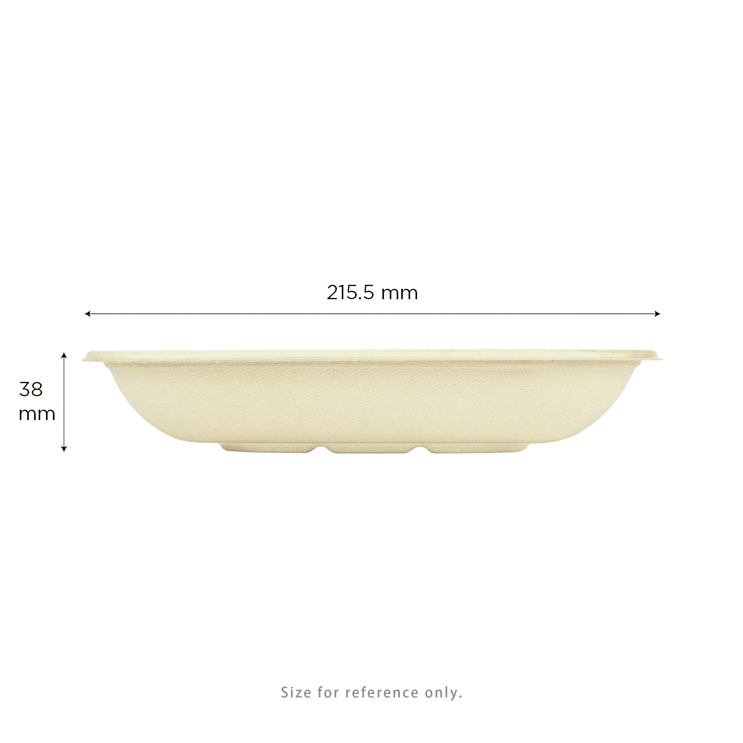 Karat Earth 24oz Molded Fiber Square Bowl, PFAS Free Containers, Natural - 300 pcs