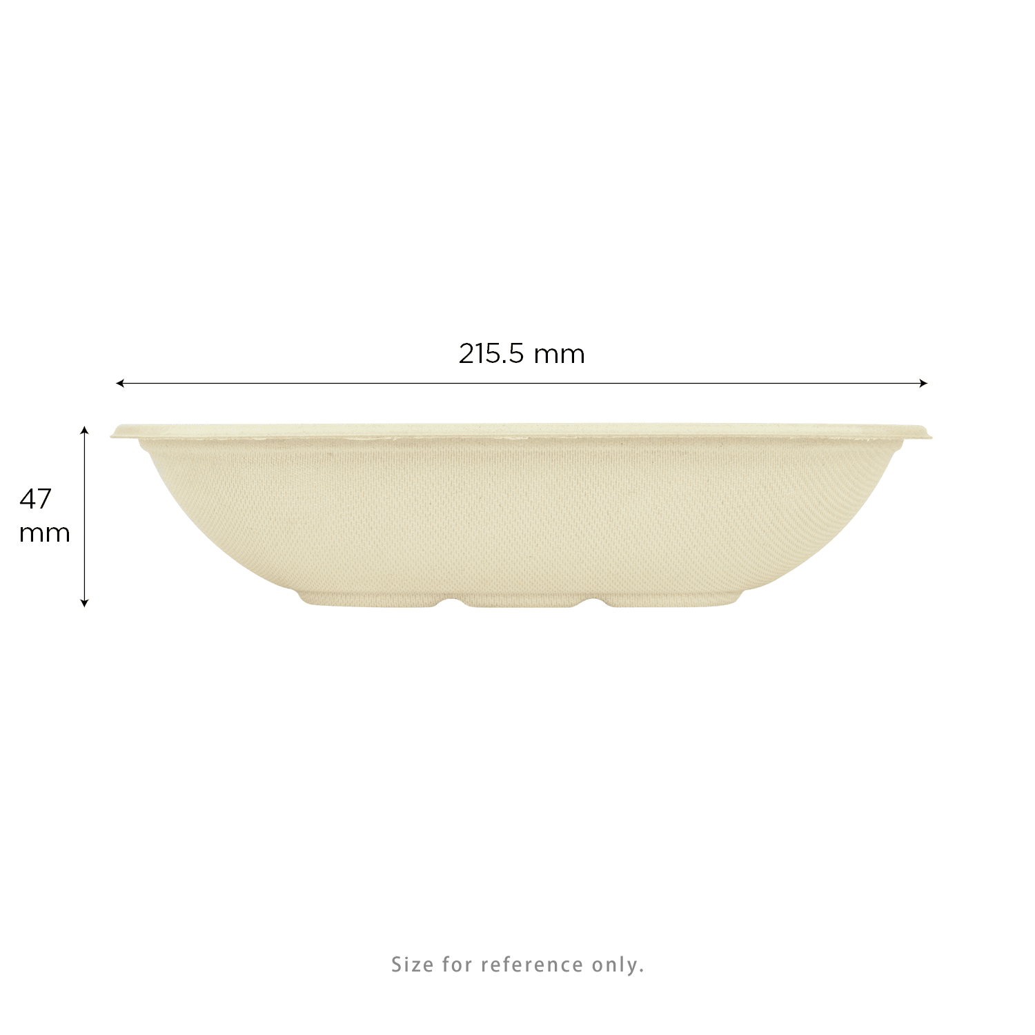 Karat Earth 32oz Molded Fiber Square Bowl, PFAS Free Containers, Natural - 300 pcs