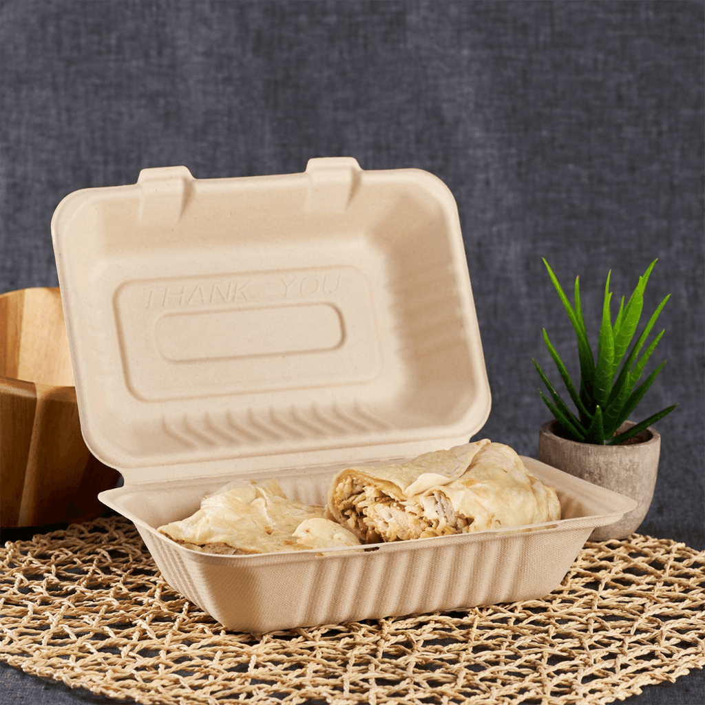 Earth's Natural Alternative Disposable Bamboo Box Container for 250 Guests